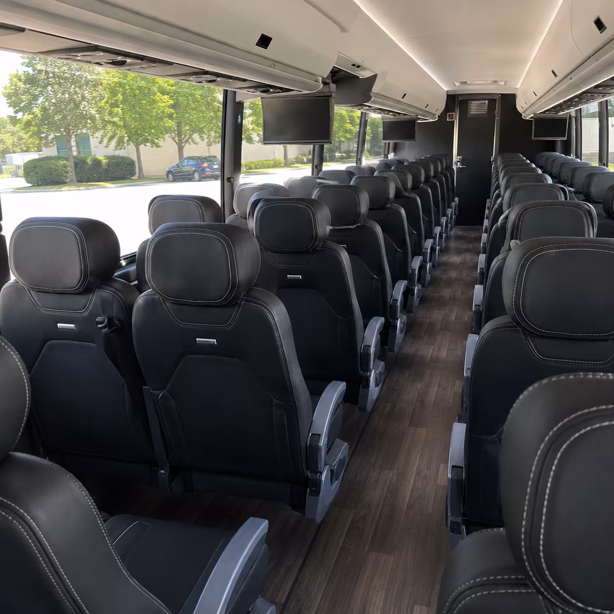 hollywood employee transportation onboard seating